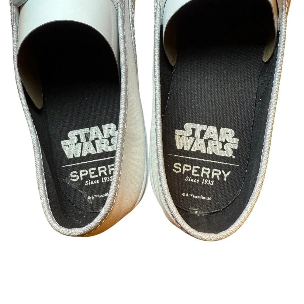 Sperry Star Wars R2-D2 C-3PO Slip-On Shoes Women's 9.5M Limited Edition
